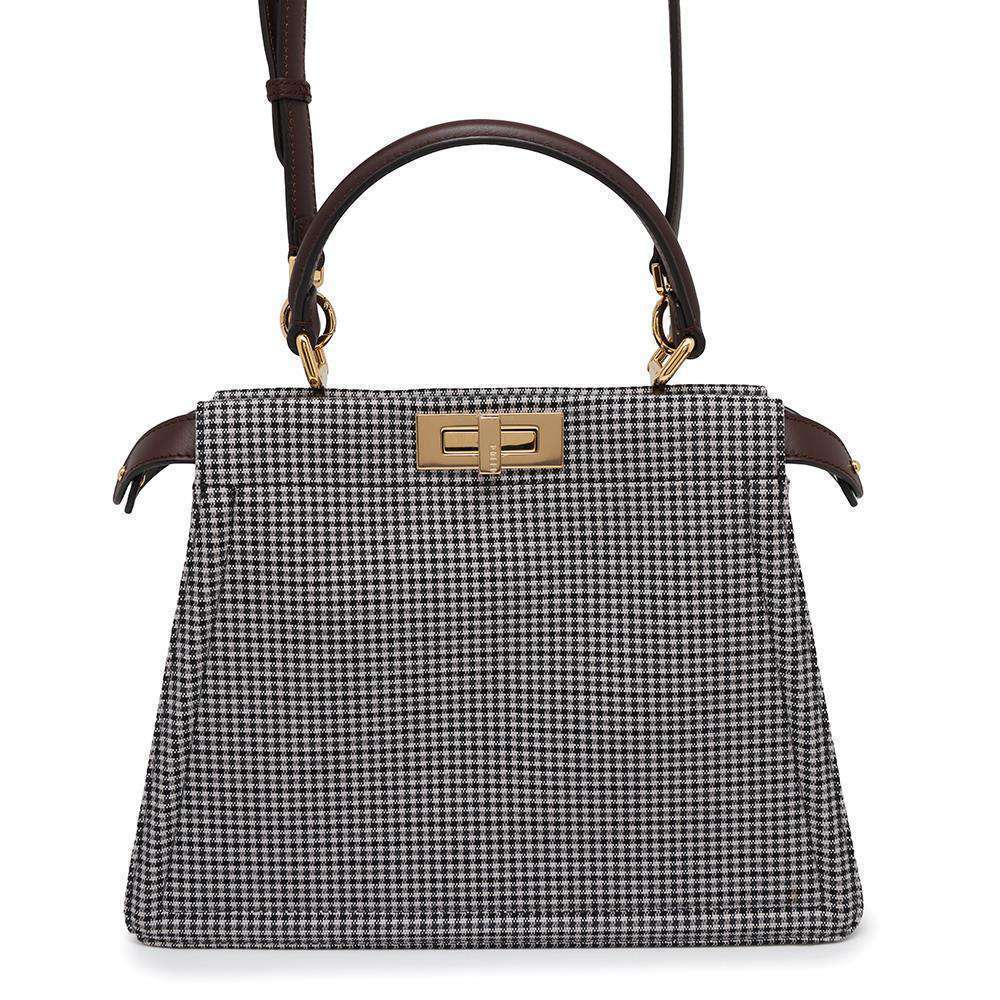 Fendi Peekaboo Isee You Medium Handbag Black